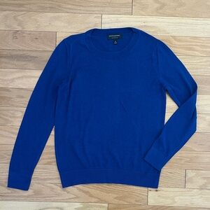 Banana Republic Royal Blue Crewneck Sweater Size Medium